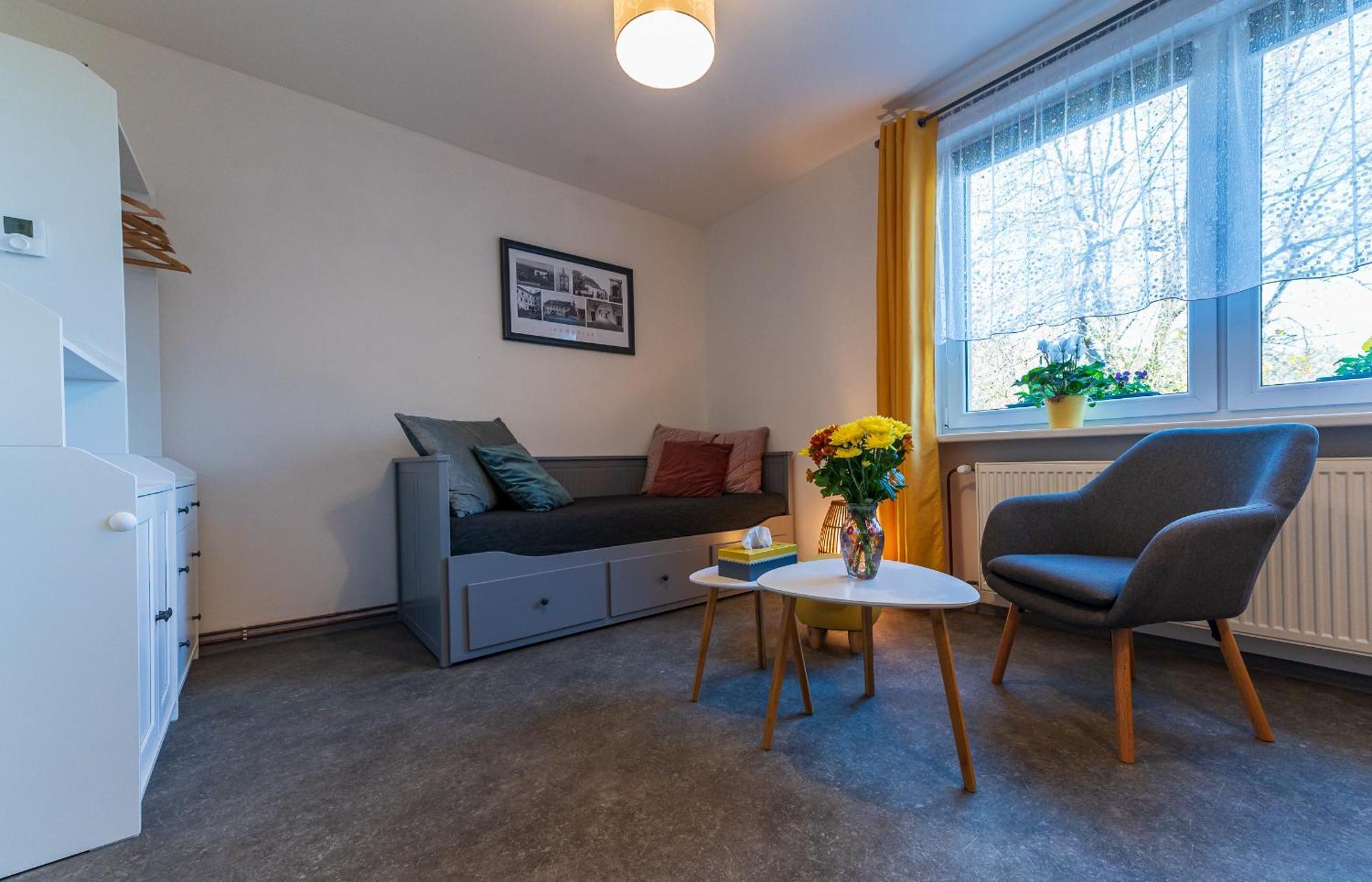 Ubytovani Na Samote - Apartman U Tesaru Komarice Exterior foto